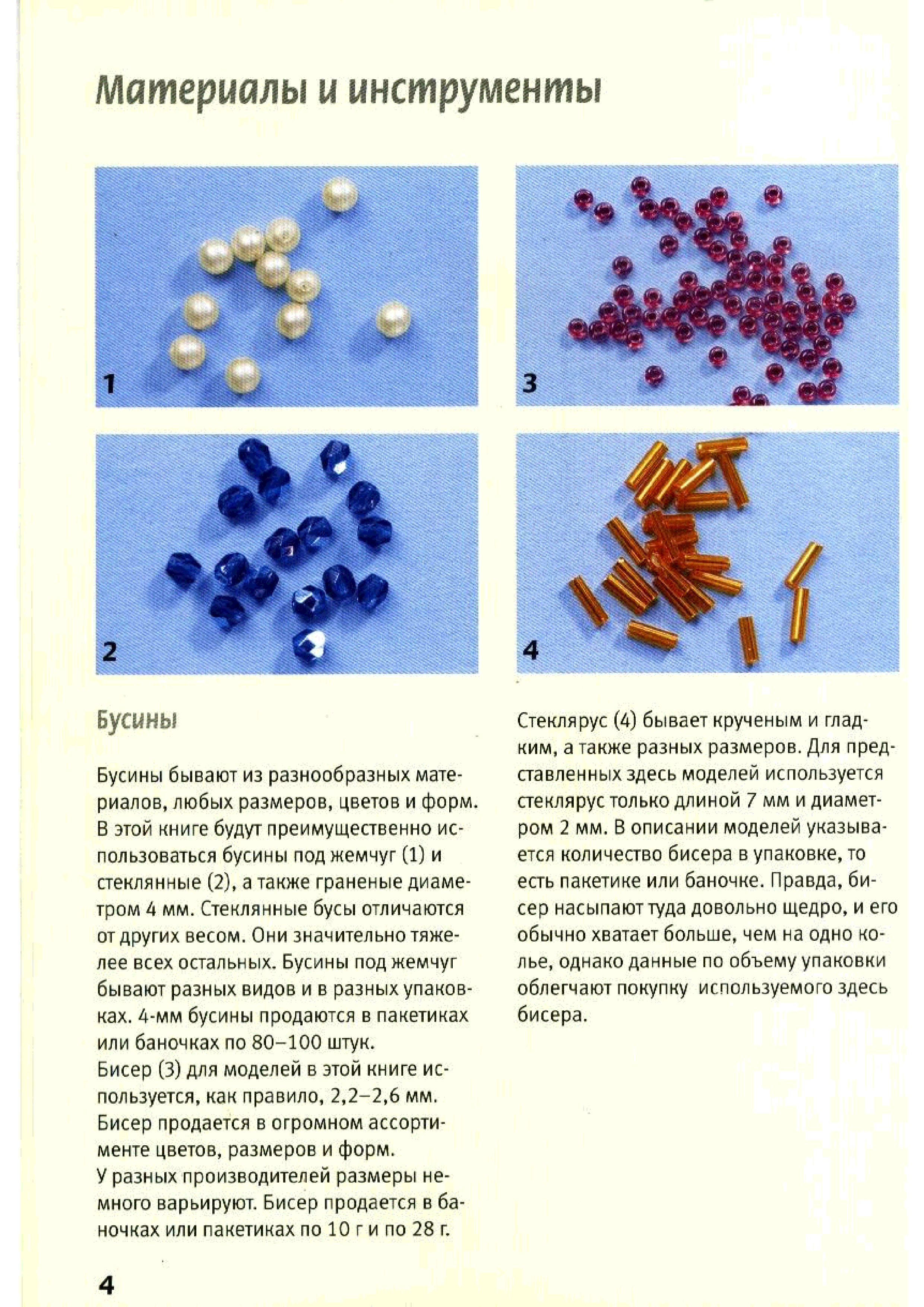 Правила бисера. Какой материал бывает у бусин. Бисер в пакетиках.