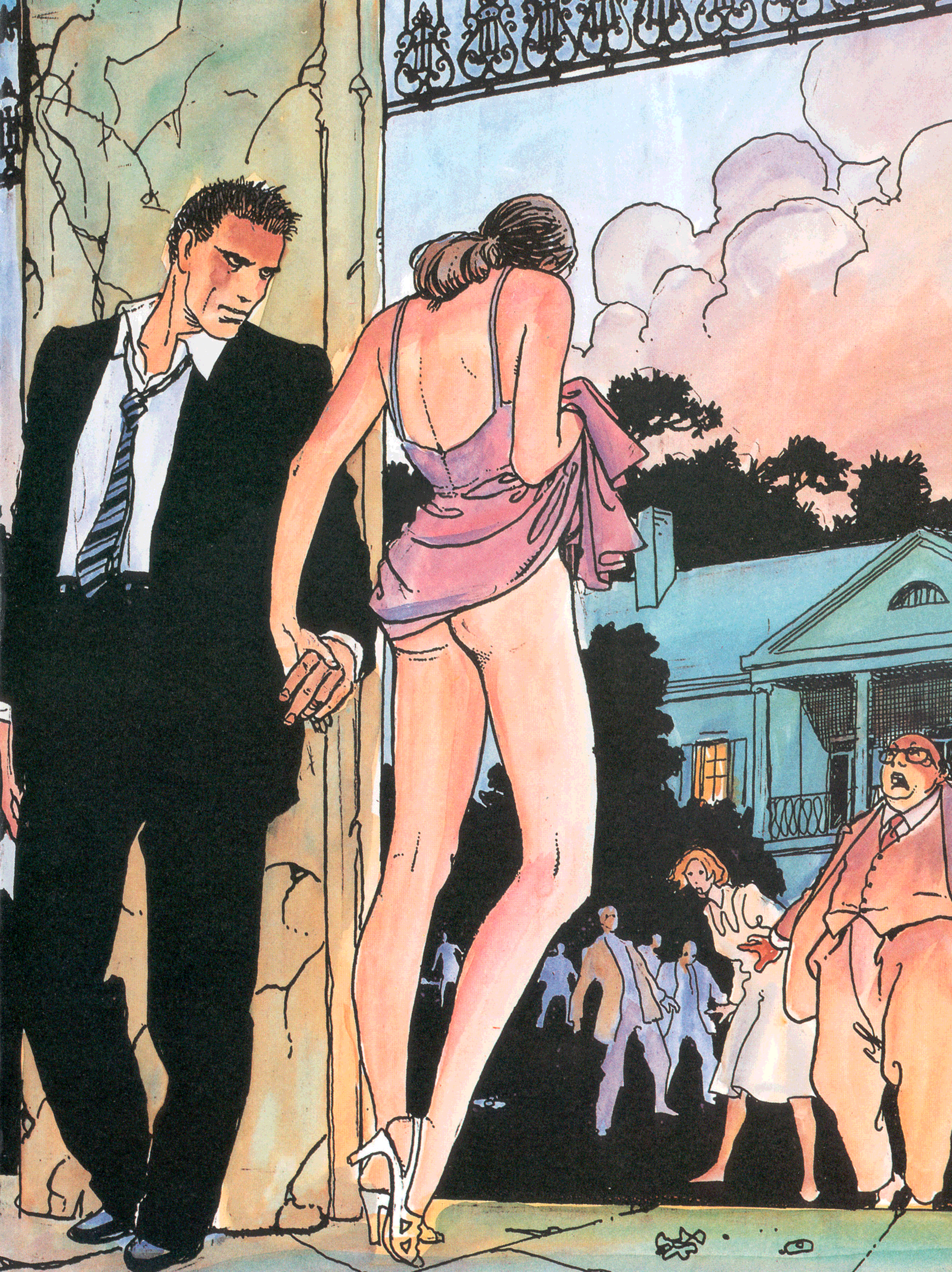 комиксы итальянской эротики фото 49