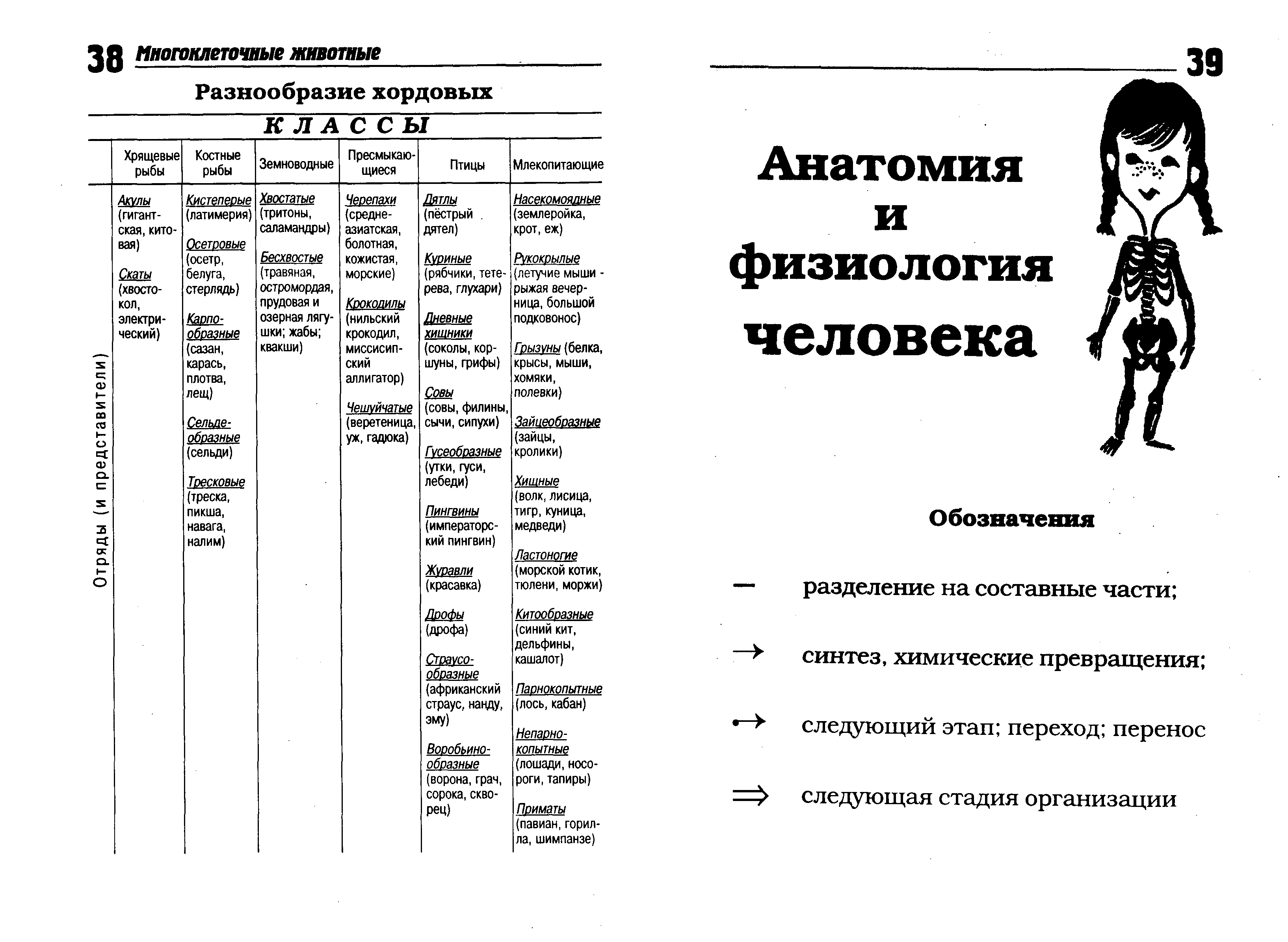 Биология весь курс в таблицах и схемах