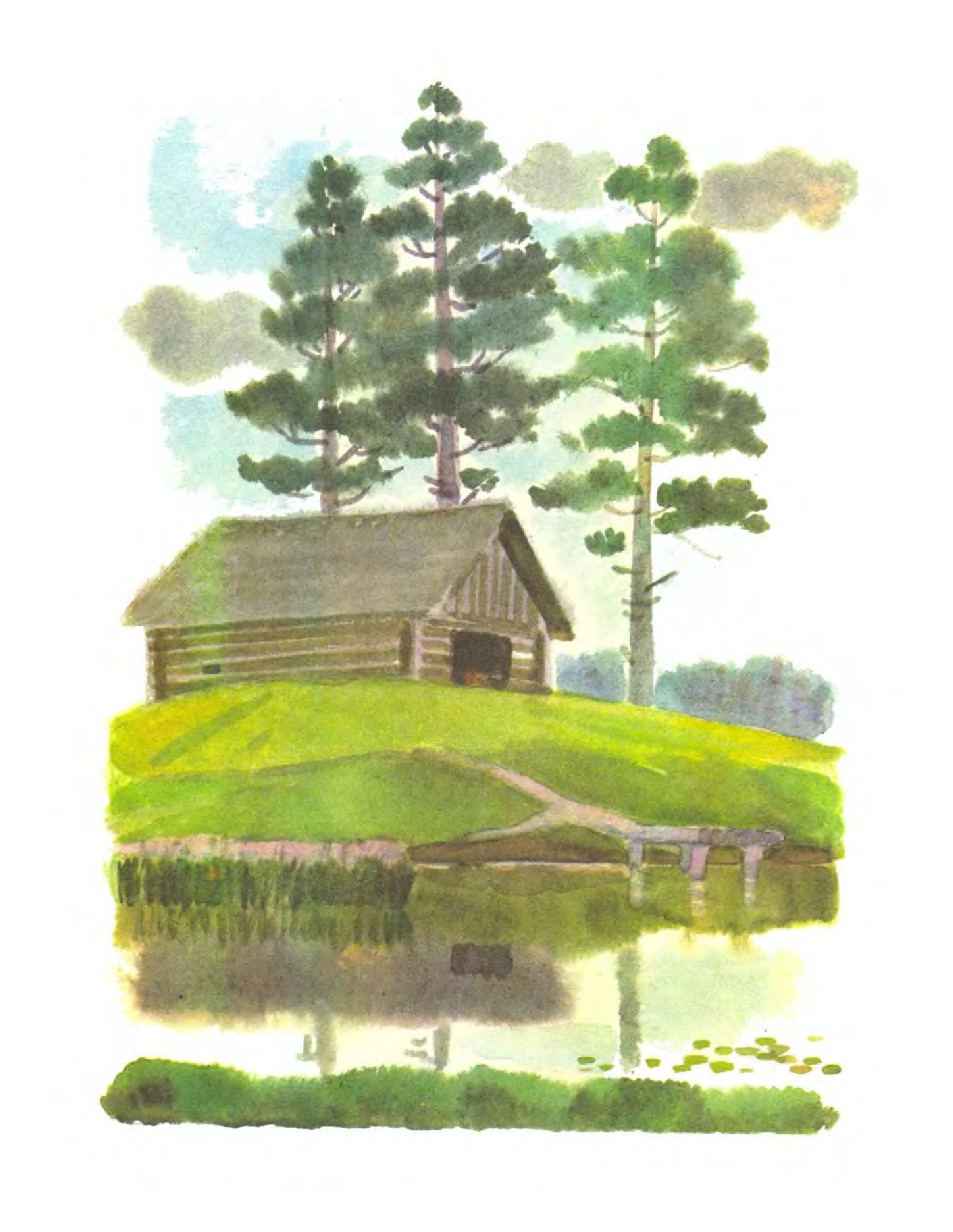 Иллюстрации к стихам Тютчева Весенняя гроза
