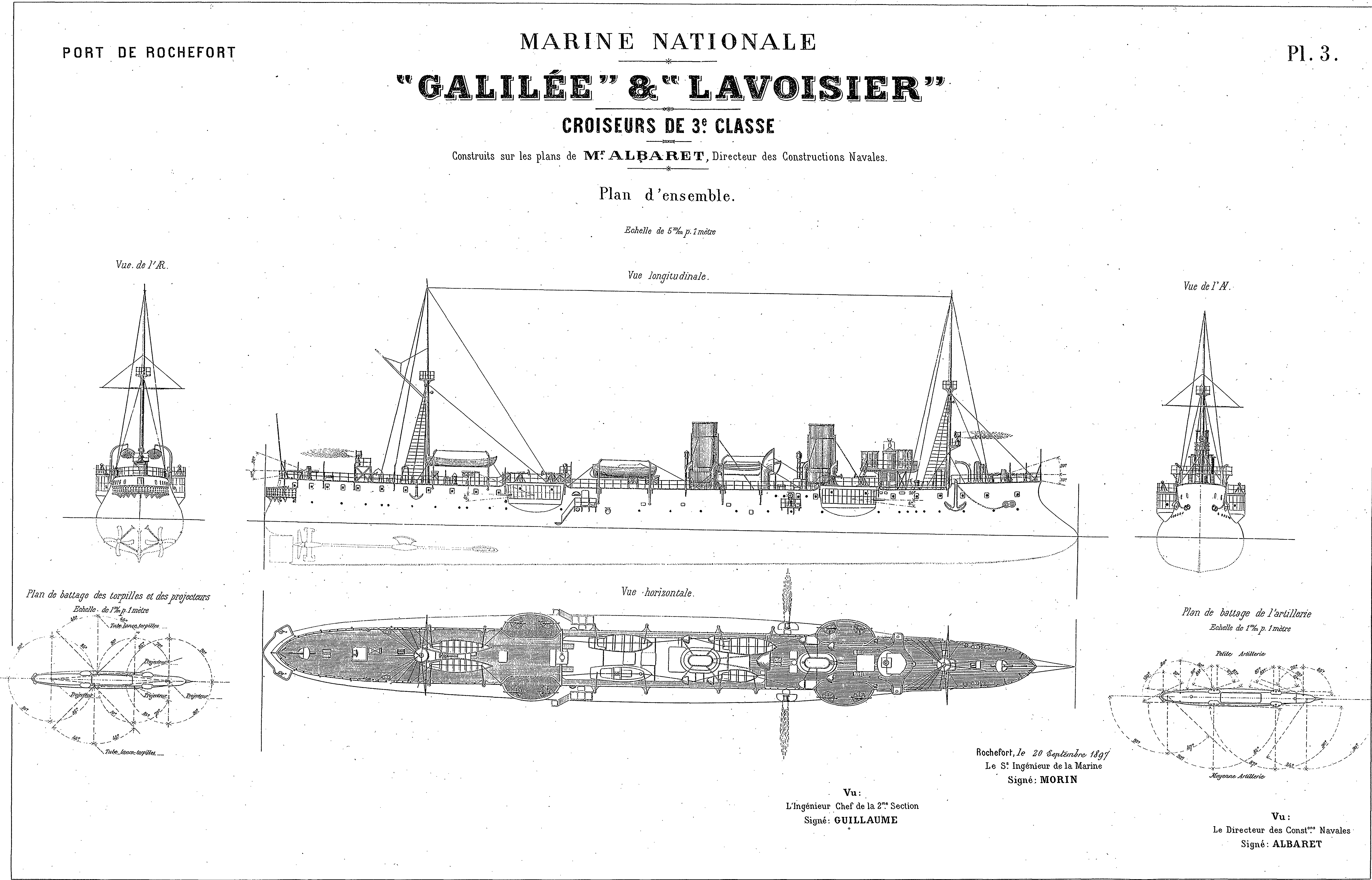 Чертежи кораблей французского флота