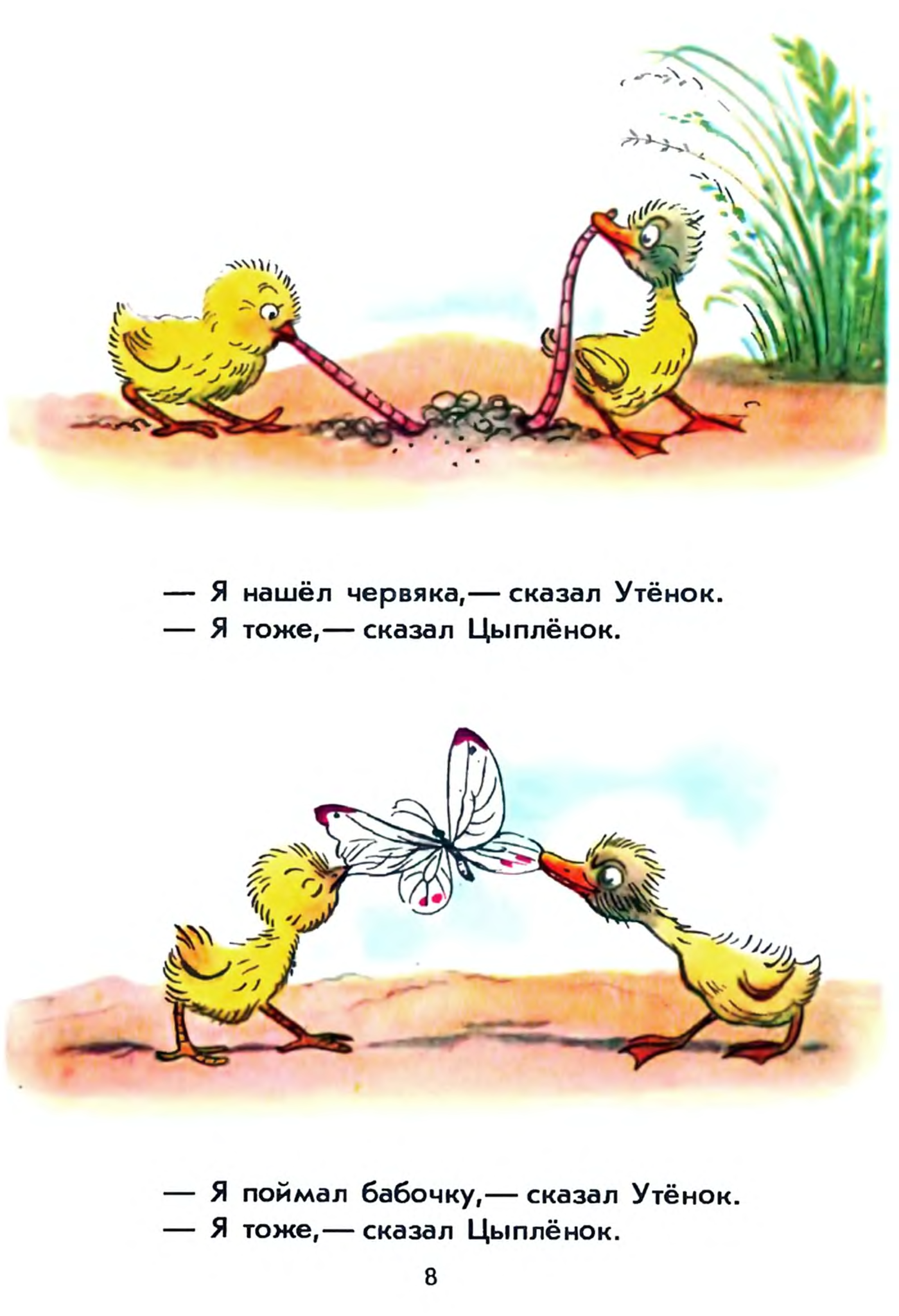 Сказка про утенка. Сутеев в. "цыпленок и утенок". Сутеев цыплёнок и утка рассказ. Текст сказки цыпленок и утенок. Рассказы по картинкам Сутеева цыпленок и утенок.