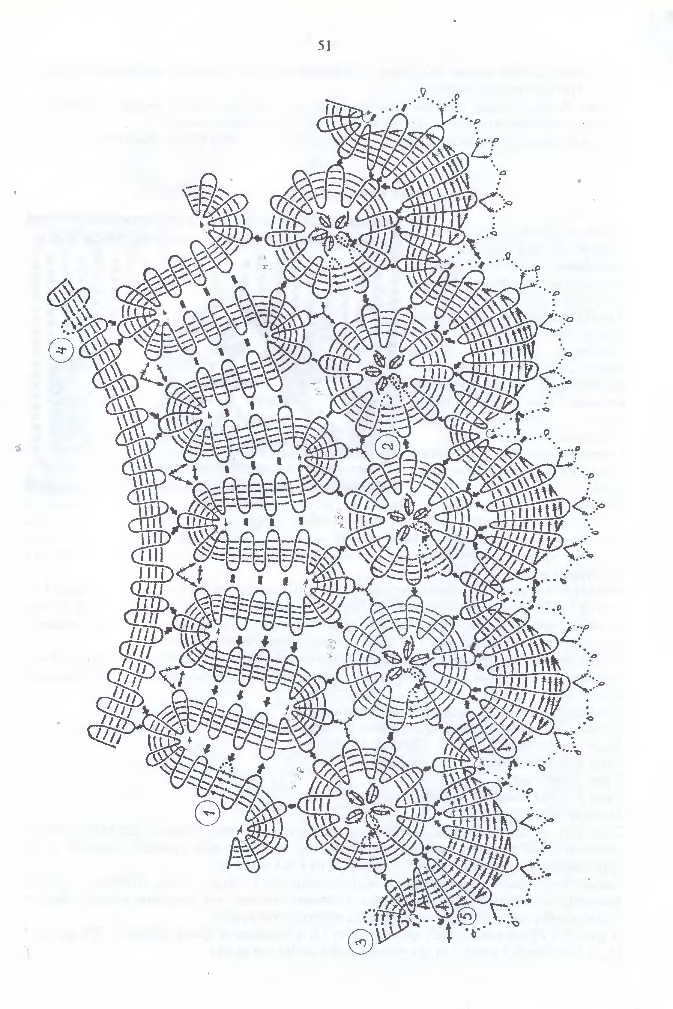 Схемы кружева салфетки крючком схемы