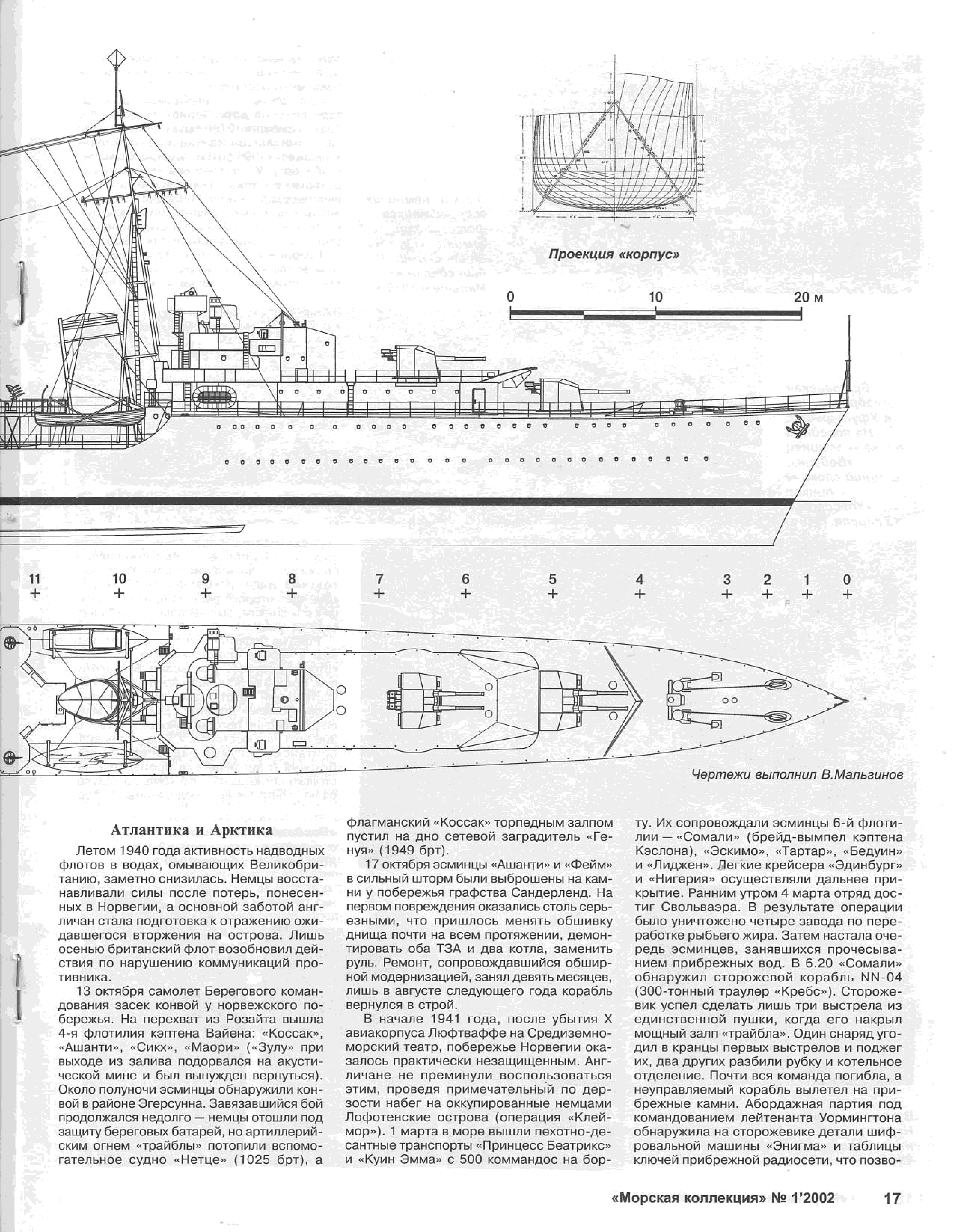 Книга эсминец