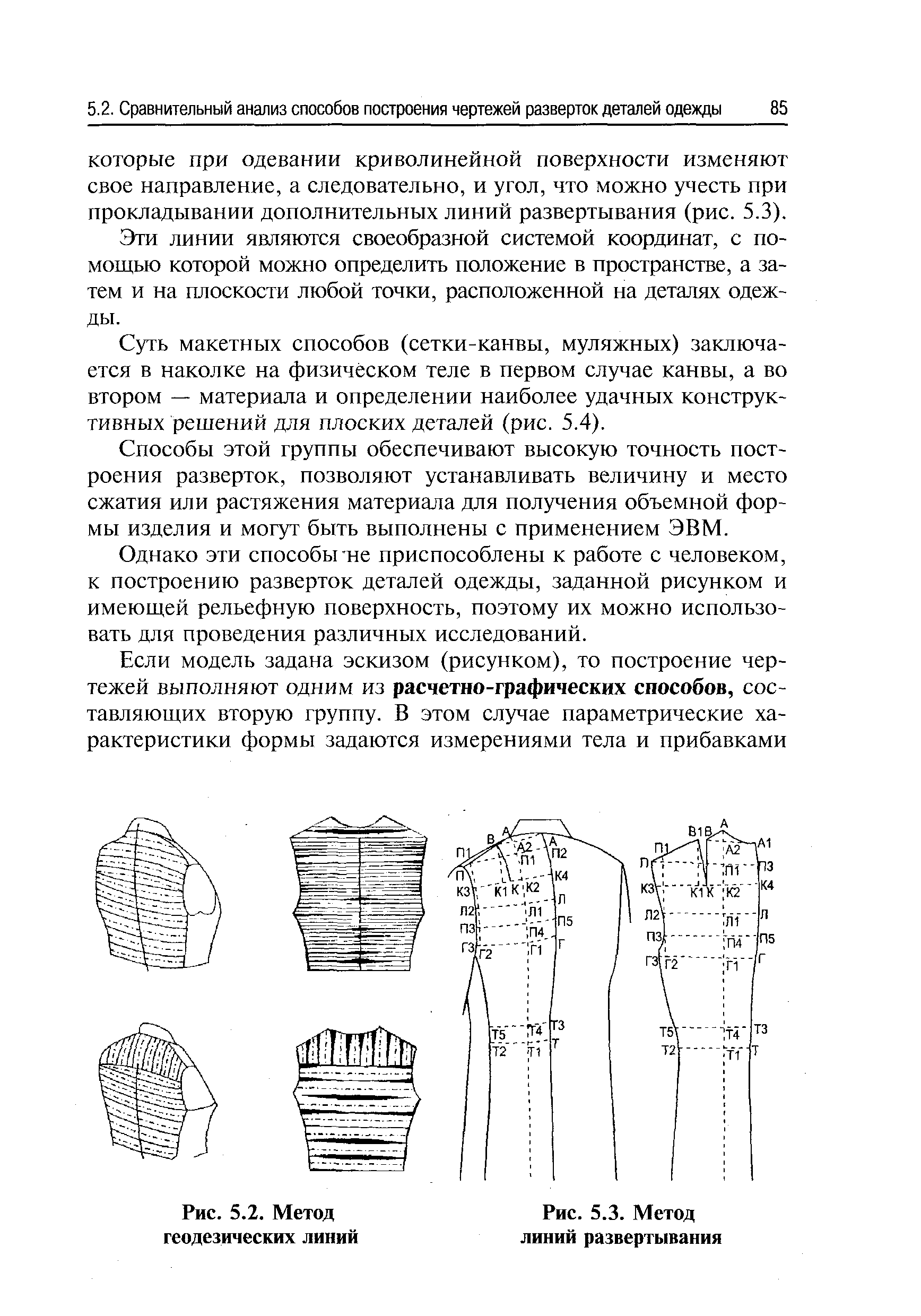 Курсовой проект по конструированию одежды